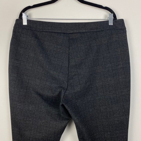 Nanette by Nanette Lepore Dark Gray Ponte Knit Career Pants Size XL Pull On - Picture 7 of 9